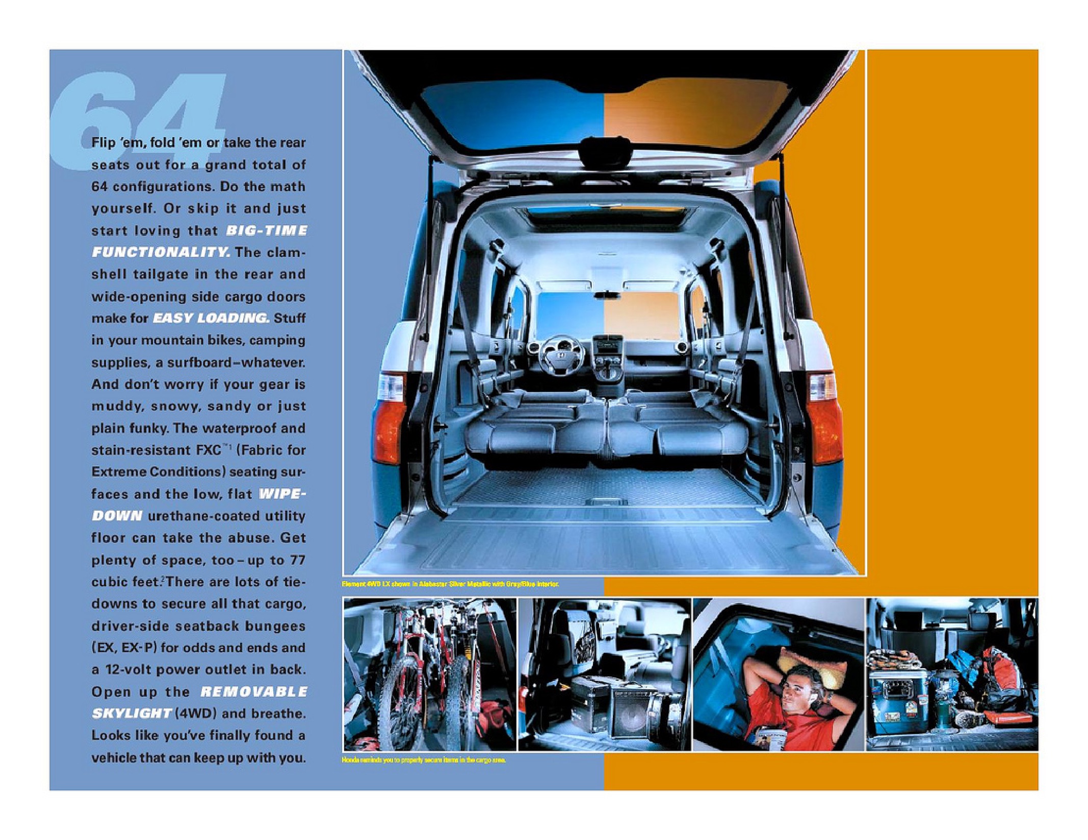 2006 Honda Element Brochure Page 12